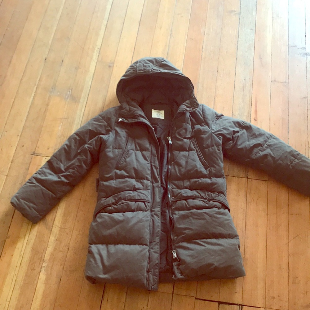 Snuggly down coat
